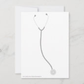 Uitnodiging voor een medisch of verpleegkundige Gr (Achterkant)