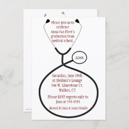 Uitnodiging voor een medisch of verpleegkundige Gr