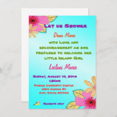 Uitnodiging voor een meisje uit (Voorkant / Achterkant)