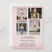 Uitnodiging voor een modern Afstuderen | Afstudeer (Achterkant)