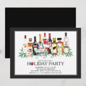 Uitnodiging voor een moderne cocktailparty (Voorkant / Achterkant)