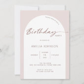 Uitnodiging voor een moderne en minimalistische aa (Voorkant)