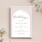 Uitnodiging voor een moderne en minimalistische aa