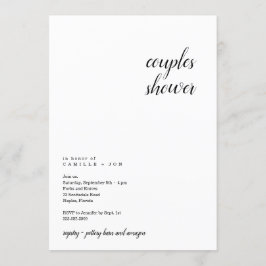 Uitnodiging voor een moderne en minimalistische ko