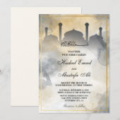 uitnodiging voor een moslim - bruiloft (Voorkant / Achterkant)