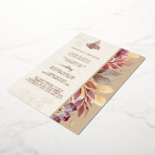 Uitnodiging voor een moslim huwelijk | Folie, goud (Gedraaid)