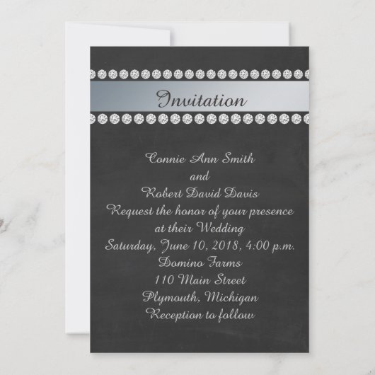 Uitnodiging voor een motorfietshuwelijk met Mason  (Achterkant)