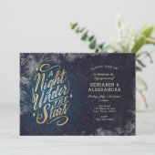 Uitnodiging voor een Nacht Onder de Sterren (Staand voorkant)