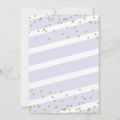 uitnodiging voor een nautische bruidsdouche voor a (Achterkant)