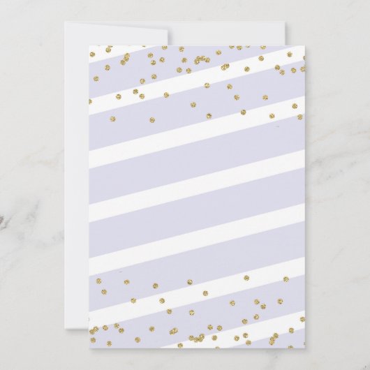 uitnodiging voor een nautische bruidsdouche voor a (Achterkant)