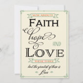 Uitnodiging voor een Oranje en Blauwgroen huwelijk (Achterkant)