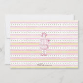 Uitnodiging voor een oude dolle partij met fashion (Achterkant)