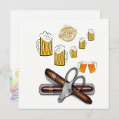 Uitnodiging voor een partij (Voorkant / Achterkant)