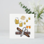 Uitnodiging voor een partij (Staand voorkant)