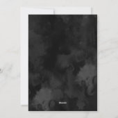 Uitnodiging voor een partij bij het Haunted House (Achterkant)