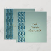 Uitnodiging voor een partij in de Hawaiiaanse Tatt (Voorkant / Achterkant)