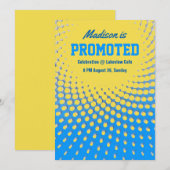 Uitnodiging voor een partij voor taakbevordering (Voorkant / Achterkant)