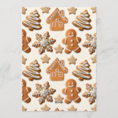 Uitnodiging voor een peperkoekfeest (Achterkant)