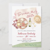 Uitnodiging voor een picknick-bruidsdouche (Voorkant)