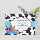 Uitnodiging voor een proefkoninklijke partij (Staand voorkant)