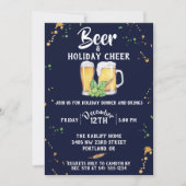 Uitnodiging voor een Pub Style Holiday Party (Voorkant)