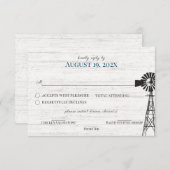 Uitnodiging voor een reactie op windmollen (Voorkant / Achterkant)