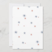 Uitnodiging voor een 'Red White & Booze' vier juli (Achterkant)