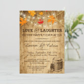 Uitnodiging voor een repetitie voor een country br (Staand voorkant)