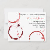 uitnodiging voor een repetitief diner (Voorkant)