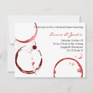 uitnodiging voor een repetitief diner