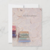 uitnodiging voor een repetitief diner (Achterkant)