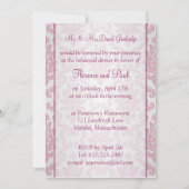 Uitnodiging voor een repetitief diner - Damasdonke (Achterkant)