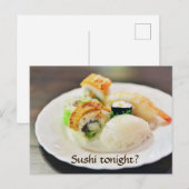 Uitnodiging voor een romantisch diner (Voorkant / Achterkant)