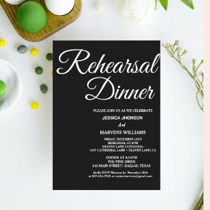 Uitnodiging voor een Romantisch diner voor de repe