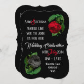 Uitnodiging voor een Roos (Voorkant / Achterkant)