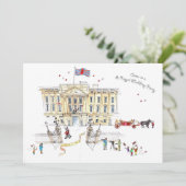 Uitnodiging voor een Royal Wedding Party (Staand voorkant)