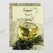 uitnodiging voor een rustige diner (Voorkant / Achterkant)