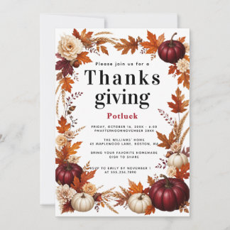 Uitnodiging voor een rustige herfstbijeenkomst