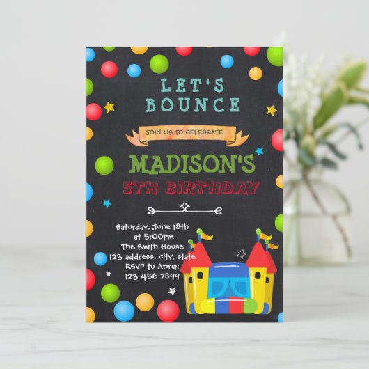 Uitnodiging voor een schietpartij (Staand voorkant)