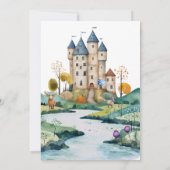 Uitnodiging voor een Schots verjaardagsfeestje (Achterkant)