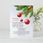 Uitnodiging voor een snoeipartij van bomen (Staand voorkant)