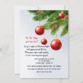 Uitnodiging voor een snoeipartij voor bomen (Voorkant)