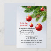 Uitnodiging voor een snoeipartij voor bomen (Voorkant / Achterkant)