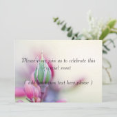 Uitnodiging voor een speciaal evenement (Staand voorkant)