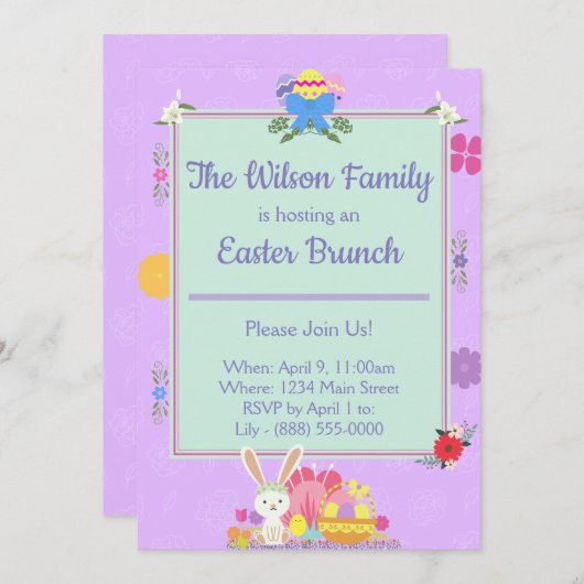 Uitnodiging voor een spoedeisende partij (Voorkant / Achterkant)