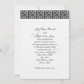 Uitnodiging voor een stropdas (Voorkant)