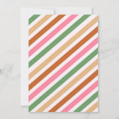 Uitnodiging voor een Suikerhuisje Versieren Feestj (Achterkant)