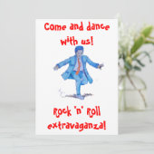 uitnodiging voor een teddyjongen (Staand voorkant)