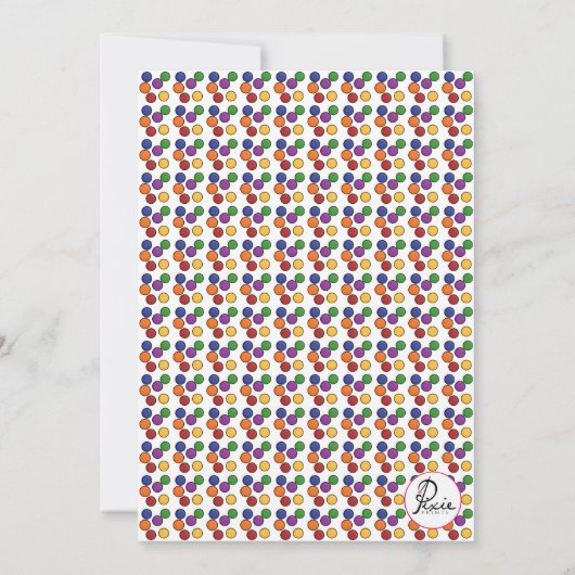 Uitnodiging voor een trombolmachine (Achterkant)