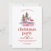 Uitnodiging voor een tropisch kerstfeest (Voorkant)